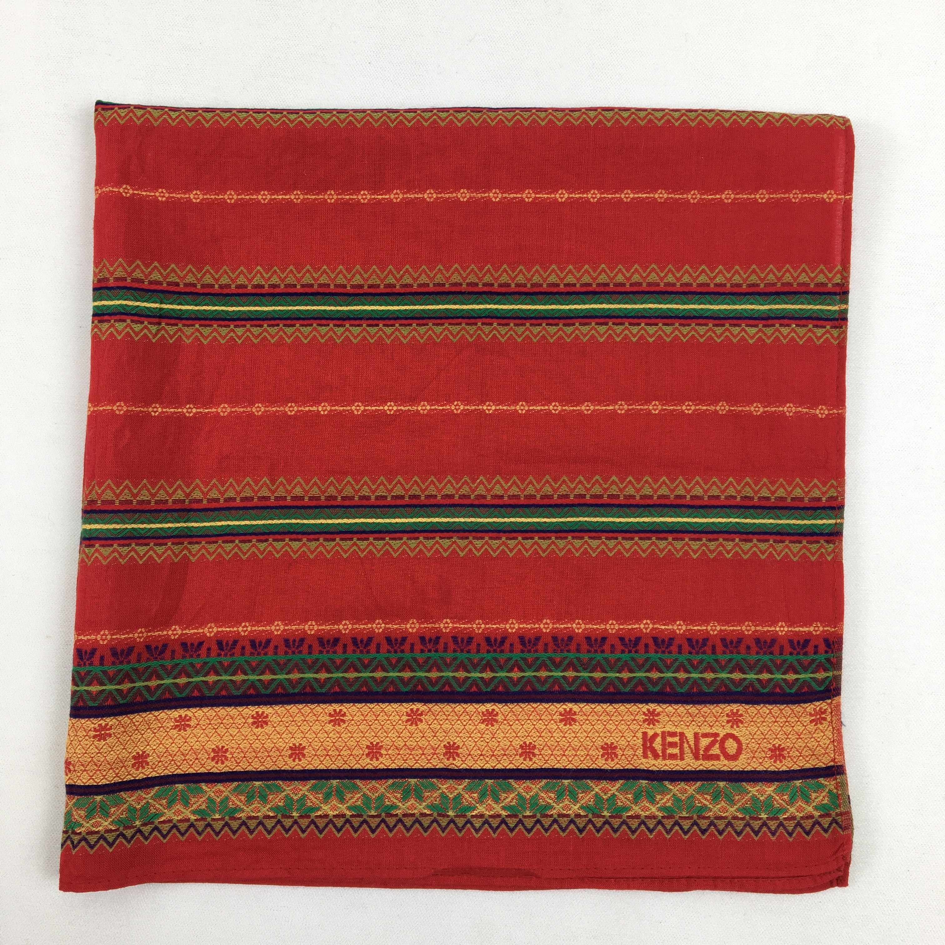 Kenzo Kenzo Handkerchief Neckerchief Bandana - AC72978 Size ONE SIZE - 4 Thumbnail