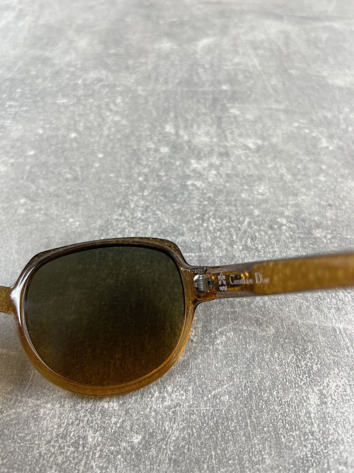 Christian Dior Monsieur × Vintage 80s Christian Dior Sunglasses Tortoise Shell Gradient CDLogo Size ONE SIZE - 6 Thumbnail