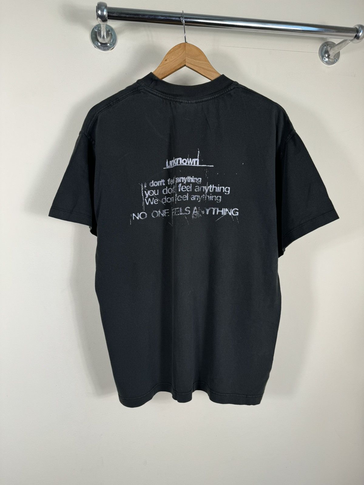 Band Tees × Vintage SULPHER ASH Unknown Vintage Very Rare Bank Tee Size US L / EU 52-54 / 3 - 3 Thumbnail
