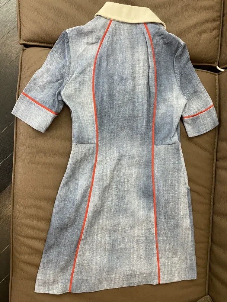 Fendi Fendi Denim blue dress Size XS / US 0-2 / IT 36-38 - 2 Thumbnail