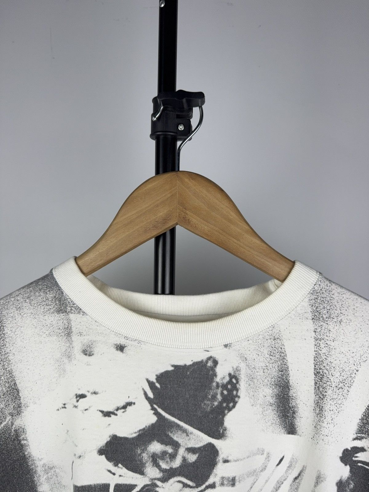 Japanese Brand × Vintage Avant-Garde Black & White Print Tee Surreal Art Photo Style Size US XL / EU 56 / 4 - 4 Thumbnail