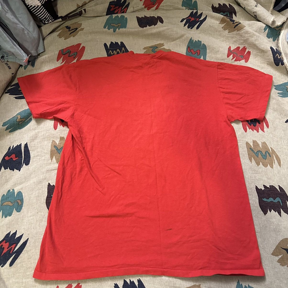 NCAA × Vintage VTG Stanford University Red Single Stitch 80s Crest Logo Size US L / EU 52-54 / 3 - 7 Thumbnail