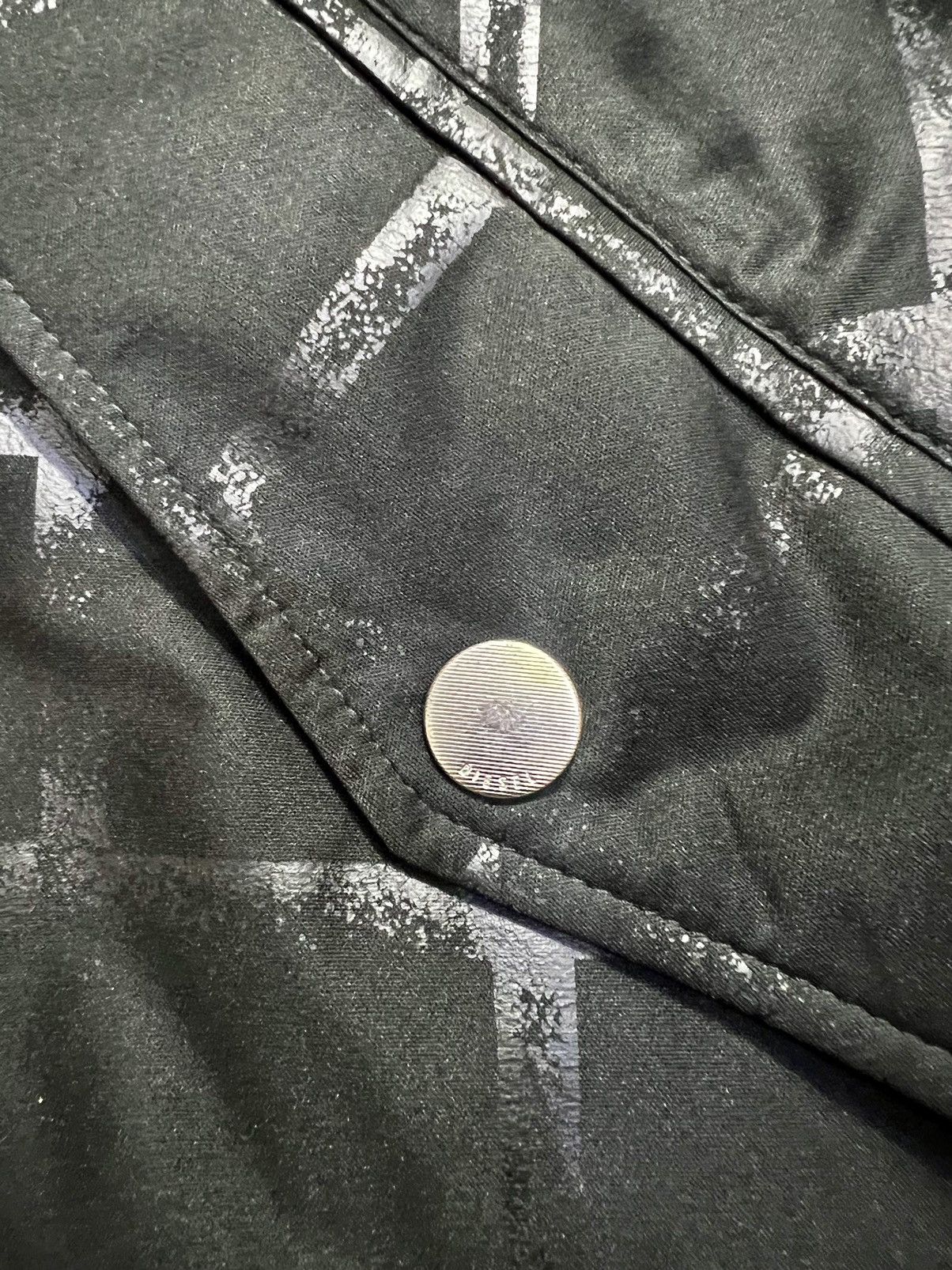 Diesel Diesel leather combination jacket Size US L / EU 52-54 / 3 - 7 Thumbnail