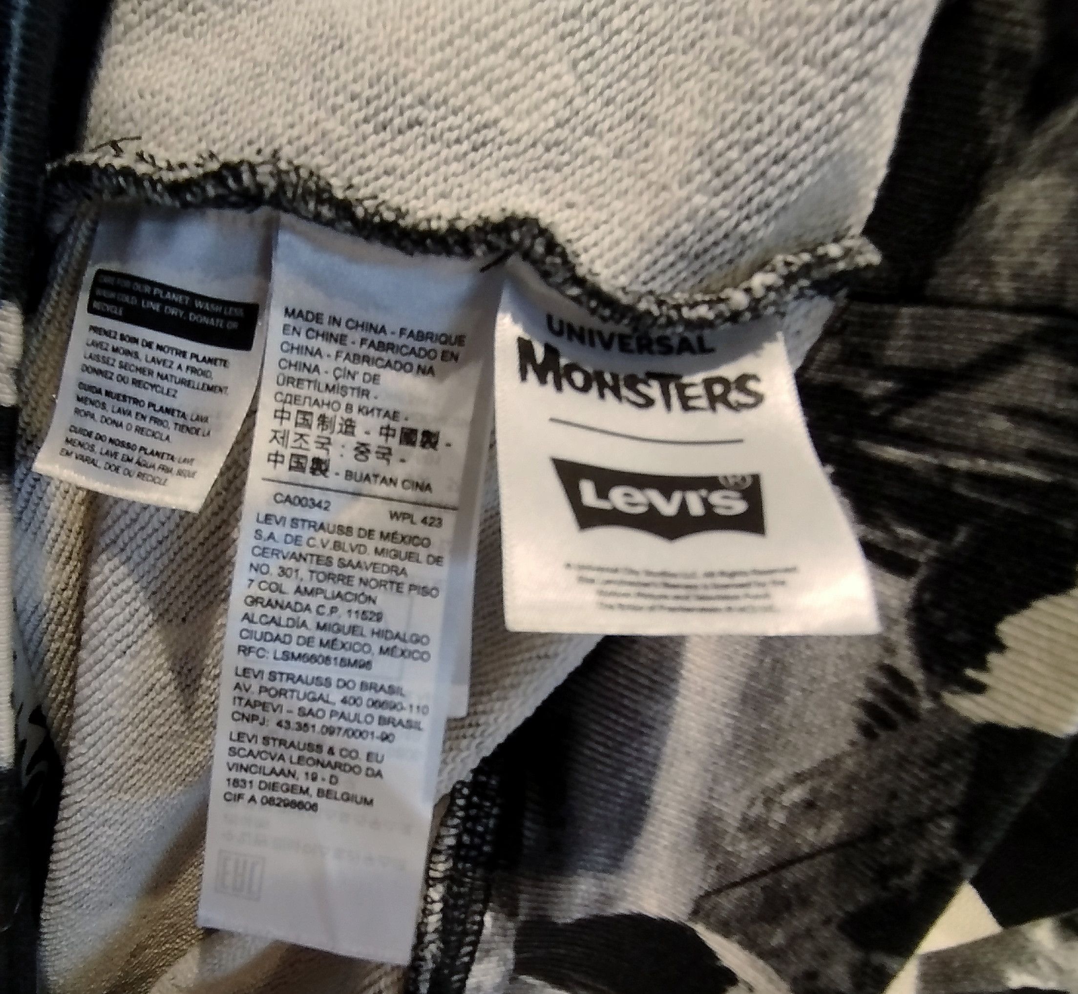 Levi's Levis x universal monster hoodie Size US XL / EU 56 / 4 - 7 Thumbnail