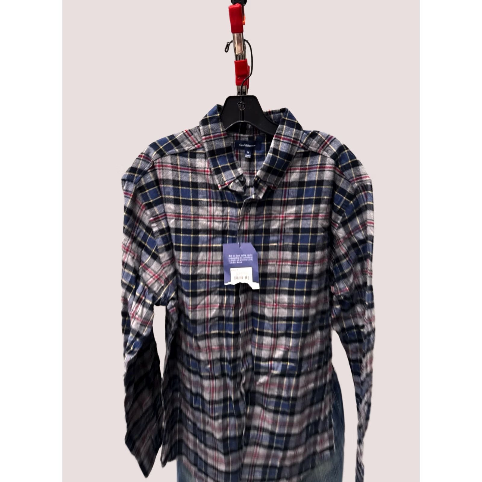 Croft & Barrow Croft & Barrow LONG SLEEVE SHIRT M Mens Sharp 15.5 x 34/35 m Size US M / EU 48-50 / 2 - 1 Thumbnail