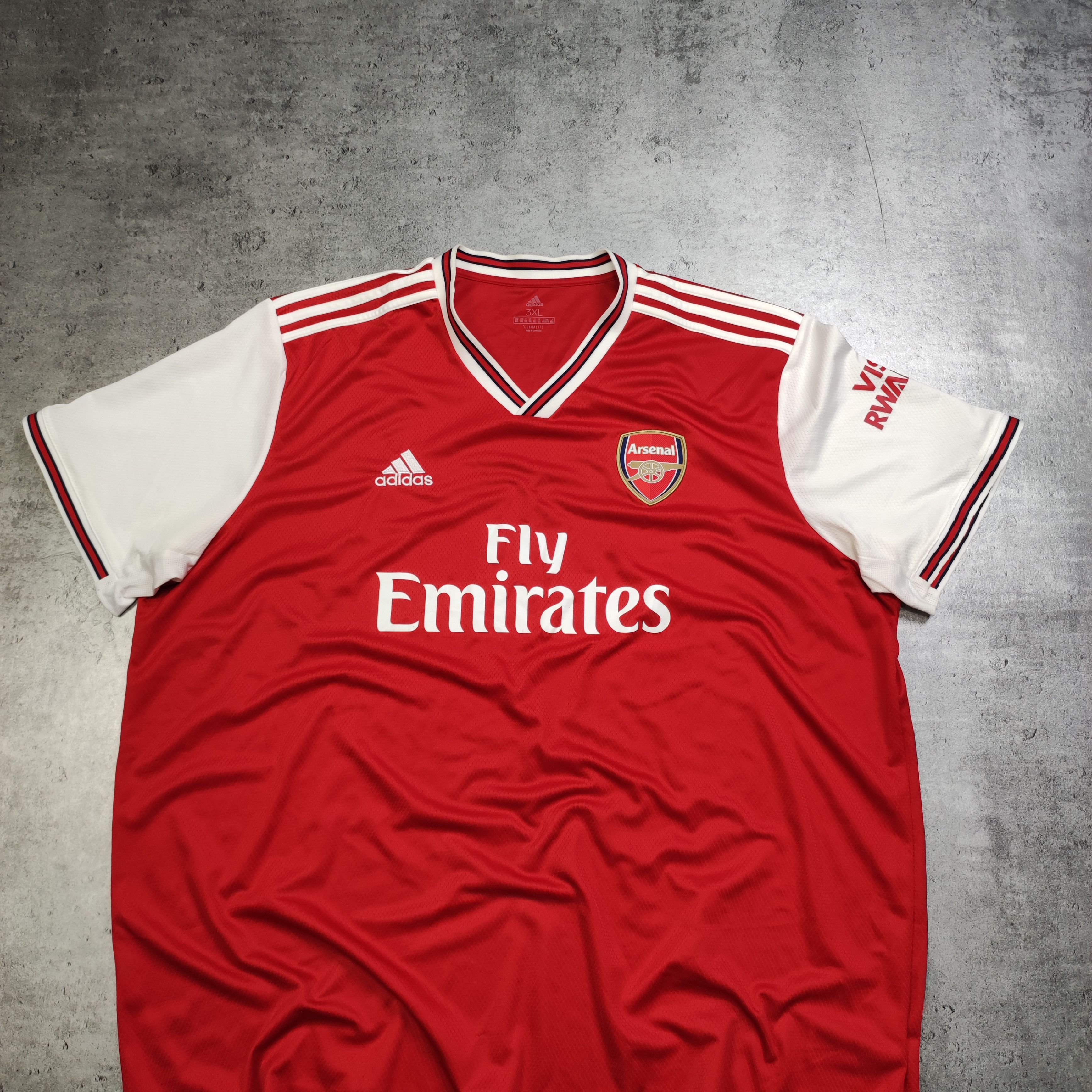 Adidas RARE 3XL Size Adidas x Arsenal London 2020 Home Jersey Size US XXL / EU 58 / 5 - 2 Thumbnail