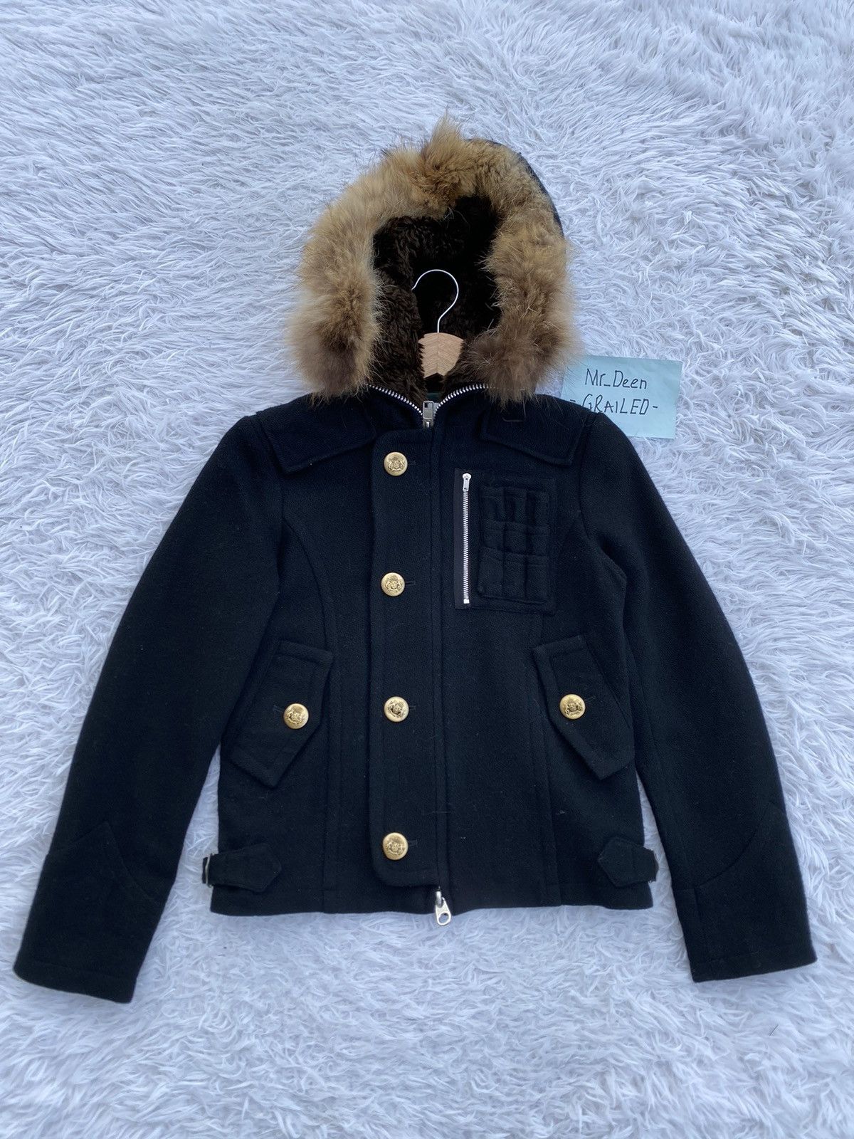 Issey Miyake Rare Sunao Kuwahara Issey Miyake Wool Jacket Size US S / EU 44-46 / 1 - 1 Thumbnail