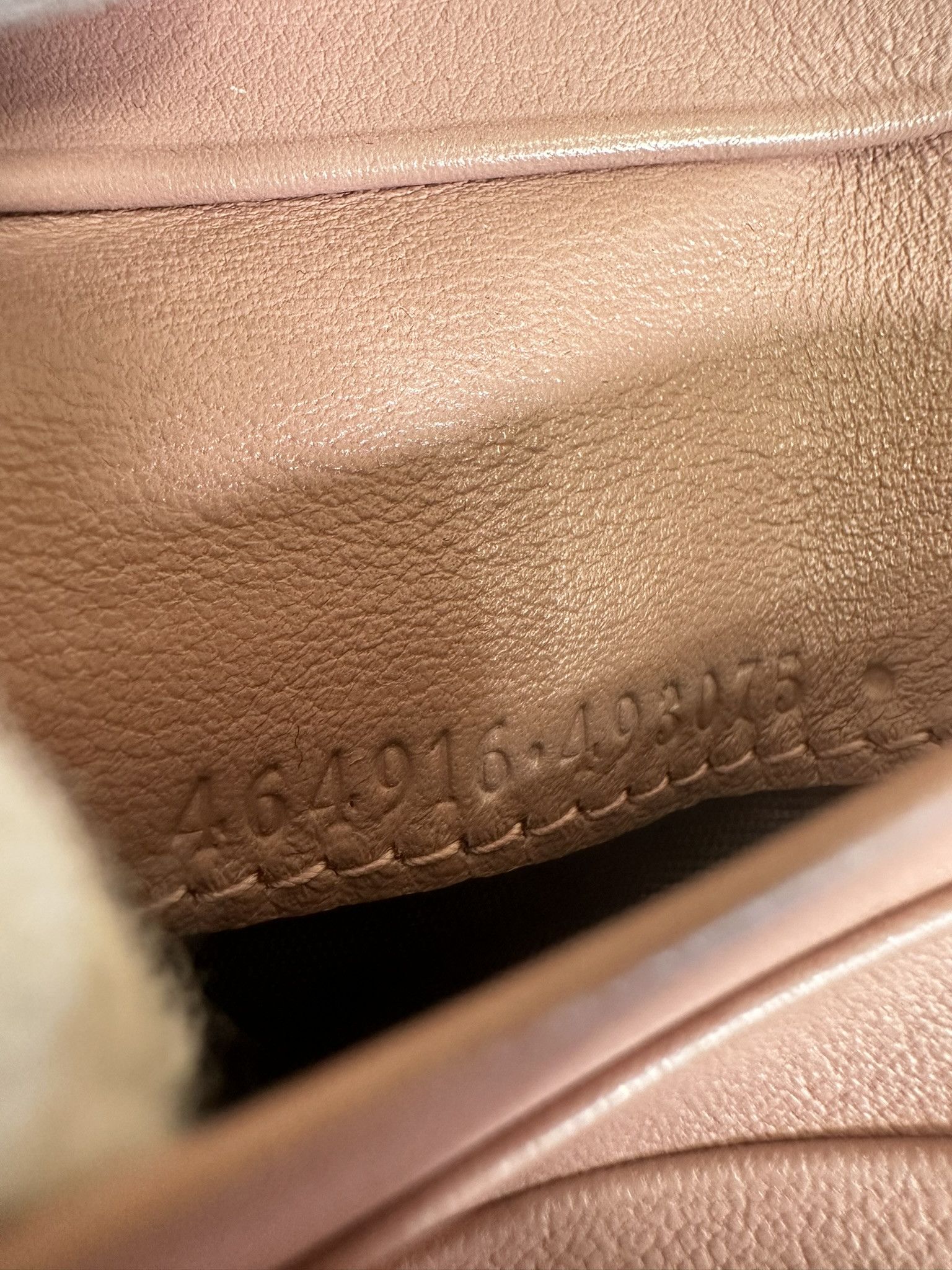 Gucci Gucci Wallet Pink Guccissima Leather Monogram Size ONE SIZE - 15 Thumbnail