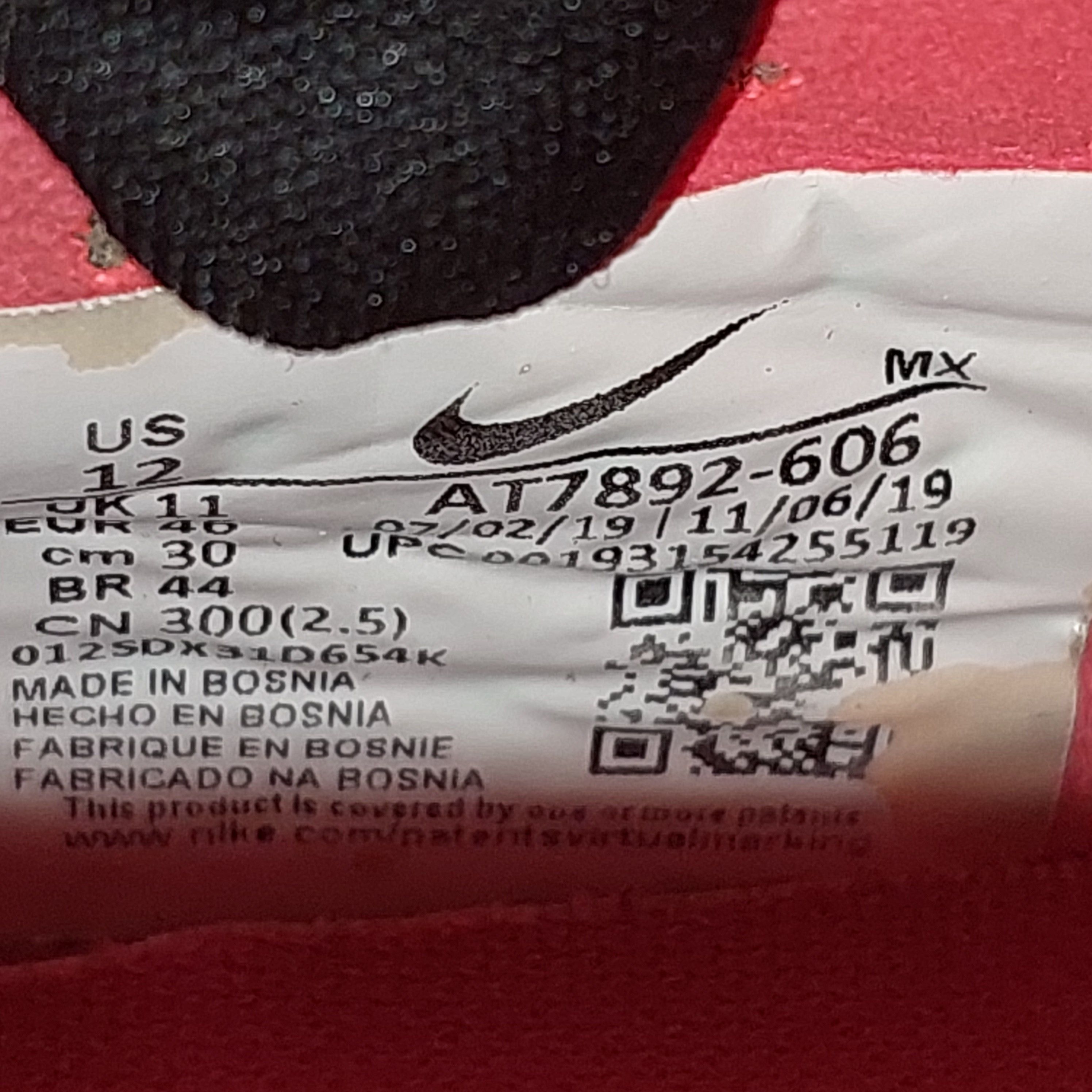Nike Mercurial Superfly 7 Elite AG-Pro Bosnia US12 UK11 30CM Size US 12 / EU 45 - 13 Thumbnail