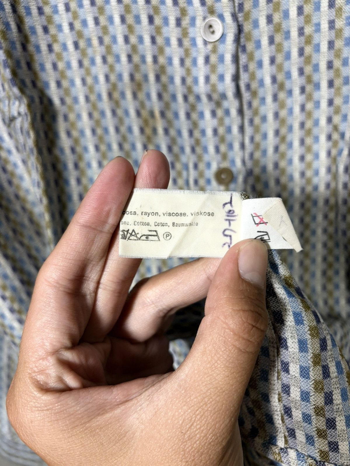 Missoni Missoni Flannel Button Up Shirt Size S / US 4 / IT 40 - 7 Thumbnail