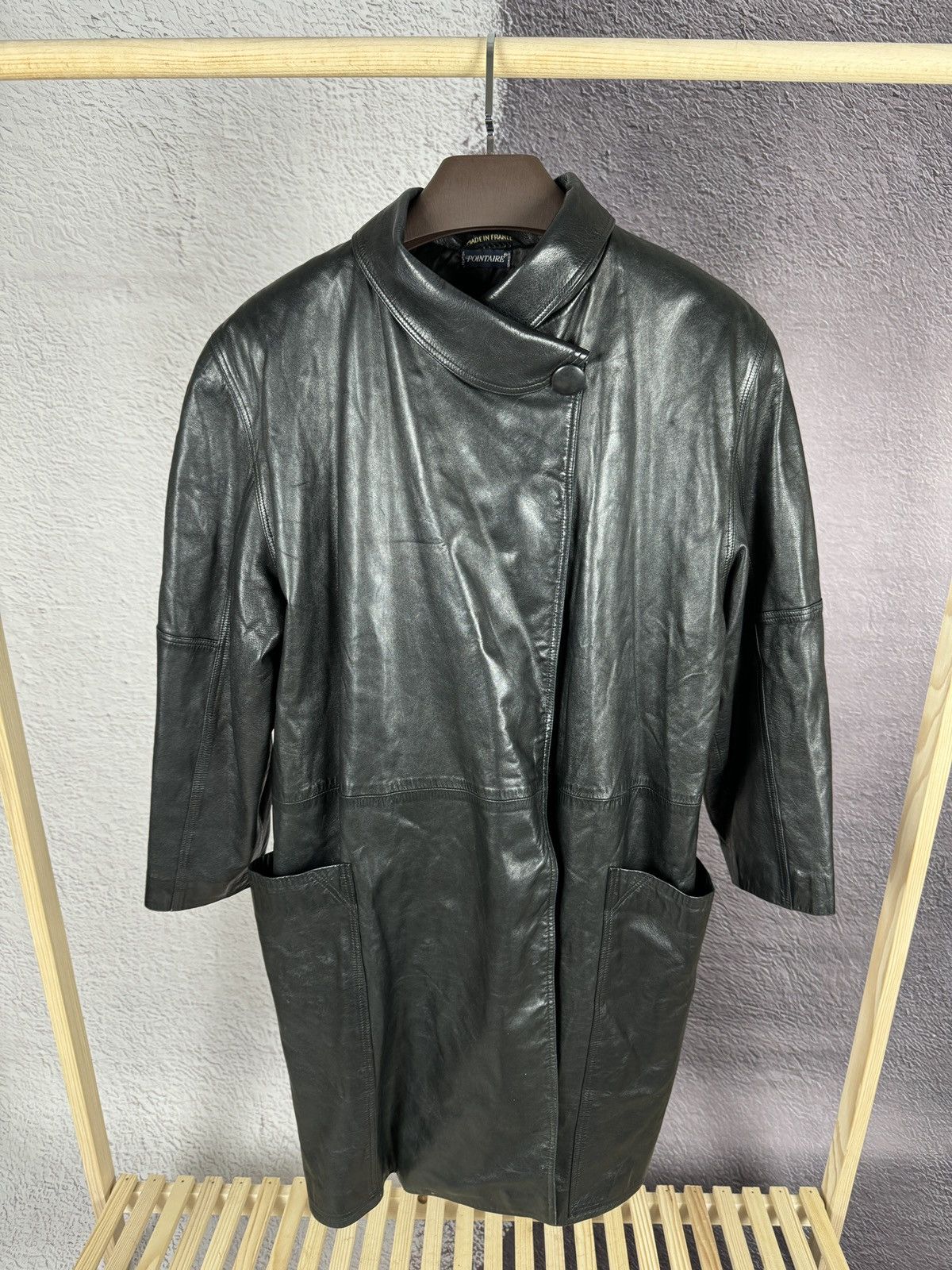 Other Zilli Made in France vintage pointaire creation leather coat Size ONE SIZE - 2 Thumbnail