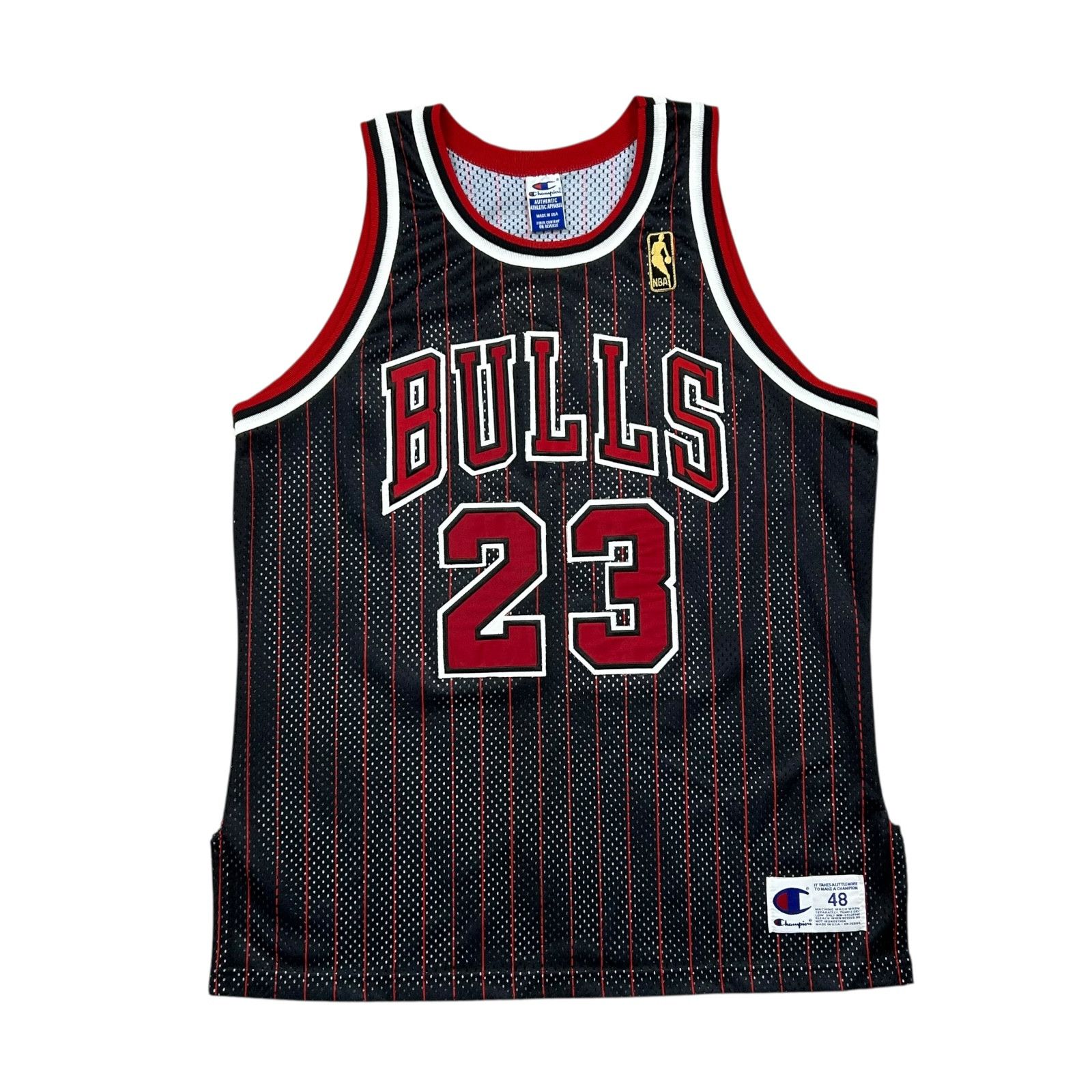 NBA VTG NBA CHICAGO BULLS JORDAN CHAMPION AUTHENTIC JERSEY GOLD Size US M / EU 48-50 / 2 - 1 Thumbnail
