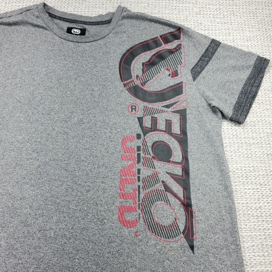 Ecko Unltd. Ecko Unltd T-Shirt Mens 3XL XXXL Short Sleeve Crew Neck 2 Tone Gray Rhino Logo Embroidered Graphic Tee Size US XXL / EU 58 / 5 - 3 Thumbnail