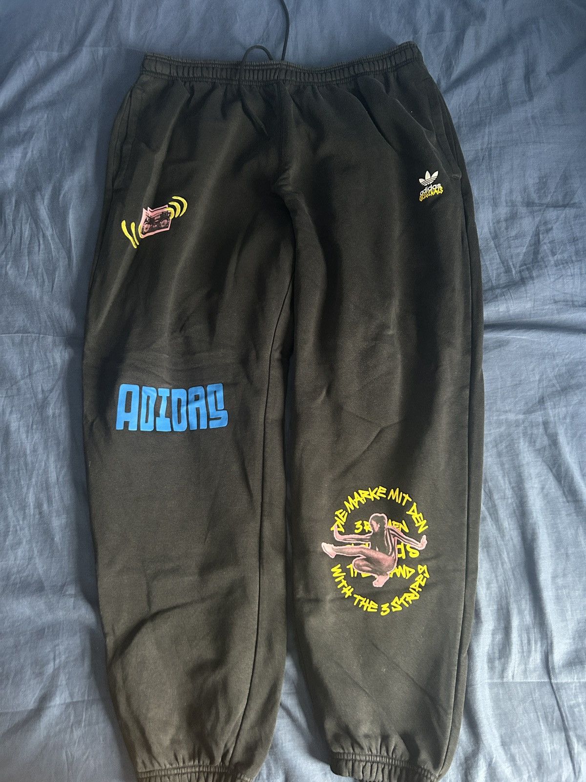 Vintage Adidas Sweatpants XL Size US 38 / EU 54 - 1 Thumbnail