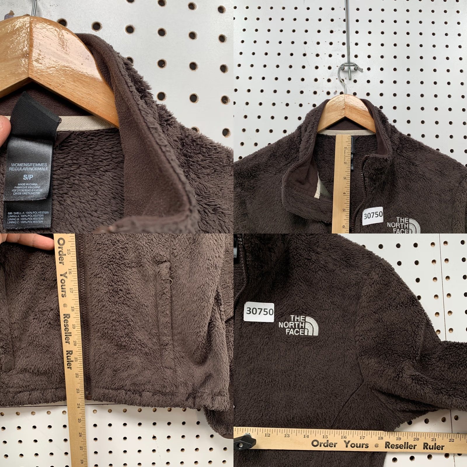 The North Face The North Face OSO Jacket Womens Small Brown OSITO Sherpa Soft Fuzzy 19X23.5 Size S / US 4 / IT 40 - 8 Thumbnail