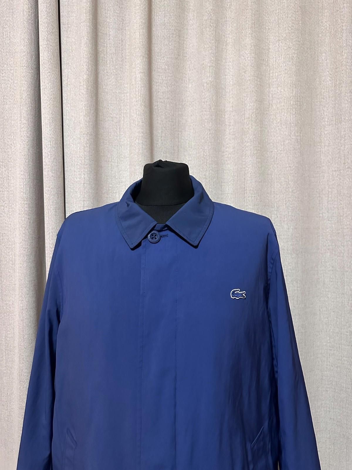 Lacoste Lacoste Men's Navy Blue Raincoat Trench Sz XXL Size US XL / EU 56 / 4 - 2 Thumbnail