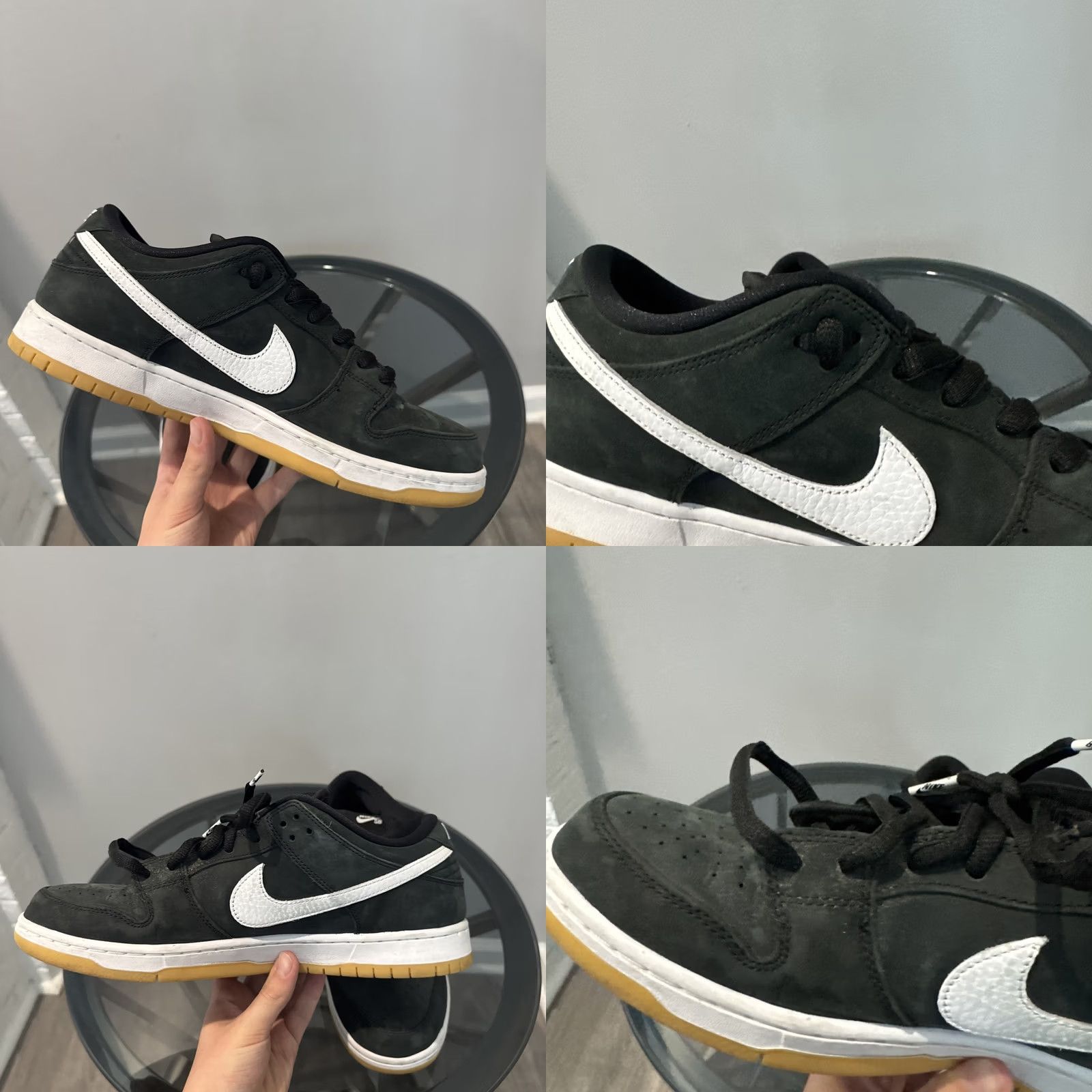 Nike Nike Sneaker Mens Black Dunk Low Pro Men Gum CD2563 Size READ DESCRIPTION Size US 13 / EU 46 - 8 Thumbnail