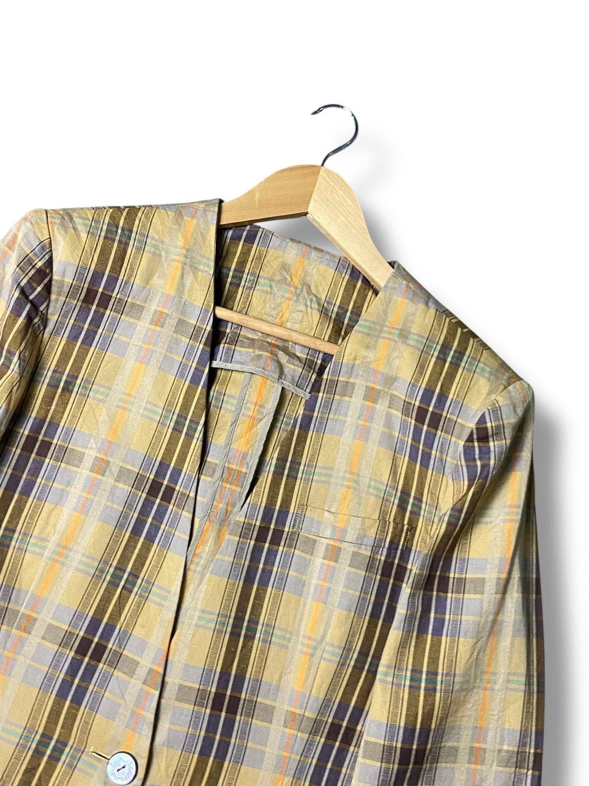 Burberry Prorsum Burberry’s Prorsum Checked Blazer (142) Size US XXS / EU 40 - 3 Thumbnail