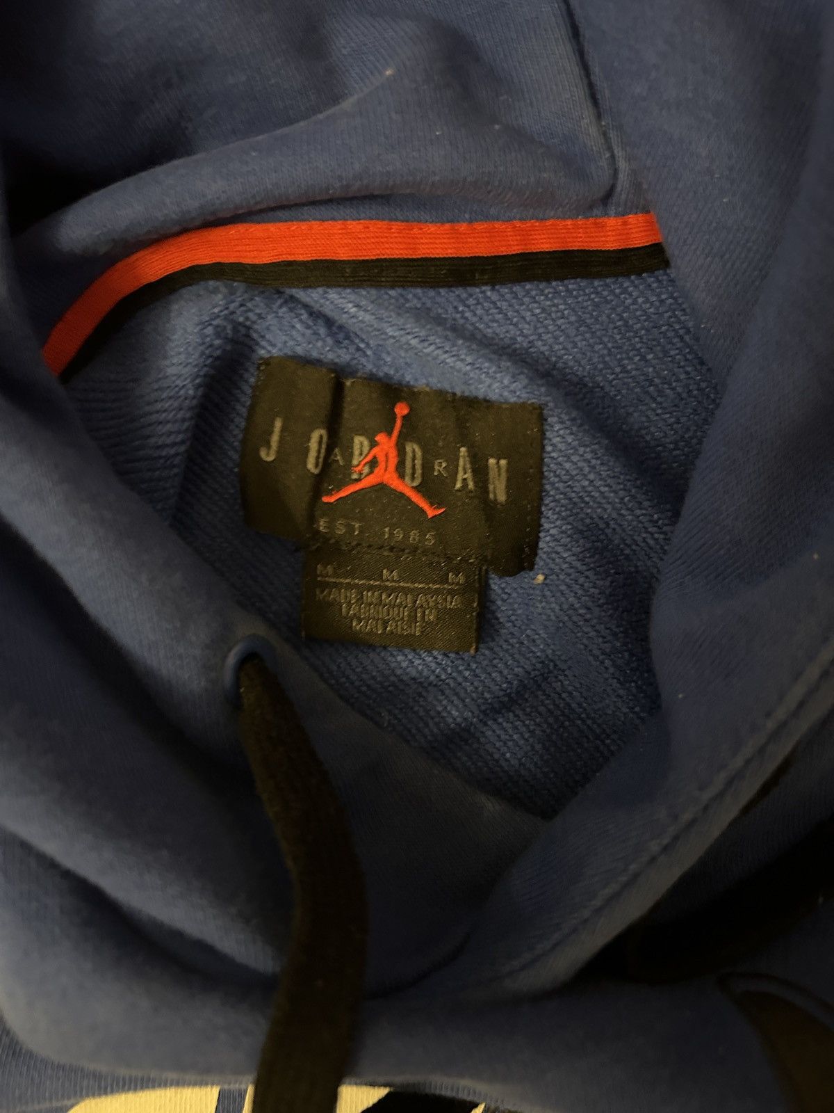 Jordan Brand Nike Air Jordan mens hoodie French logo size Medium Size US M / EU 48-50 / 2 - 3 Thumbnail