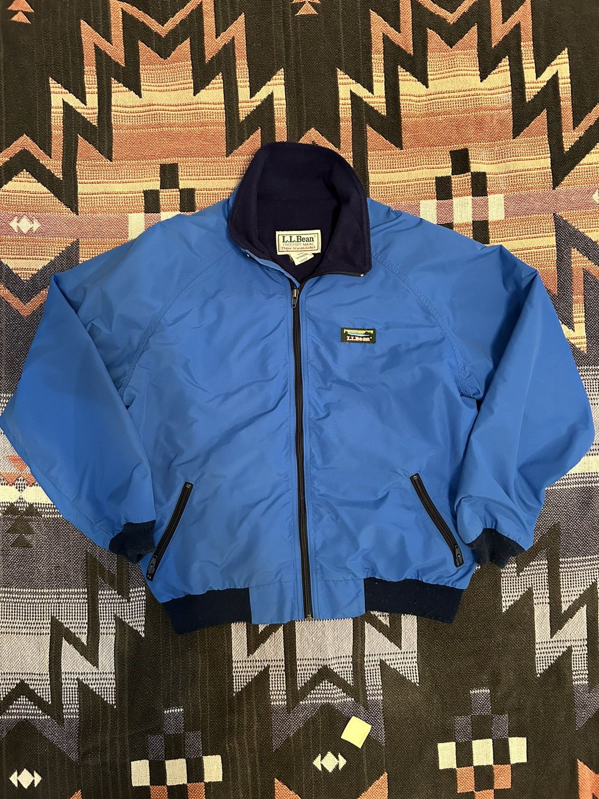 L.L. Bean × Vintage Vintage LL Bean 3 season zip up jacket Size L / US 10 / IT 46 - 1 Thumbnail