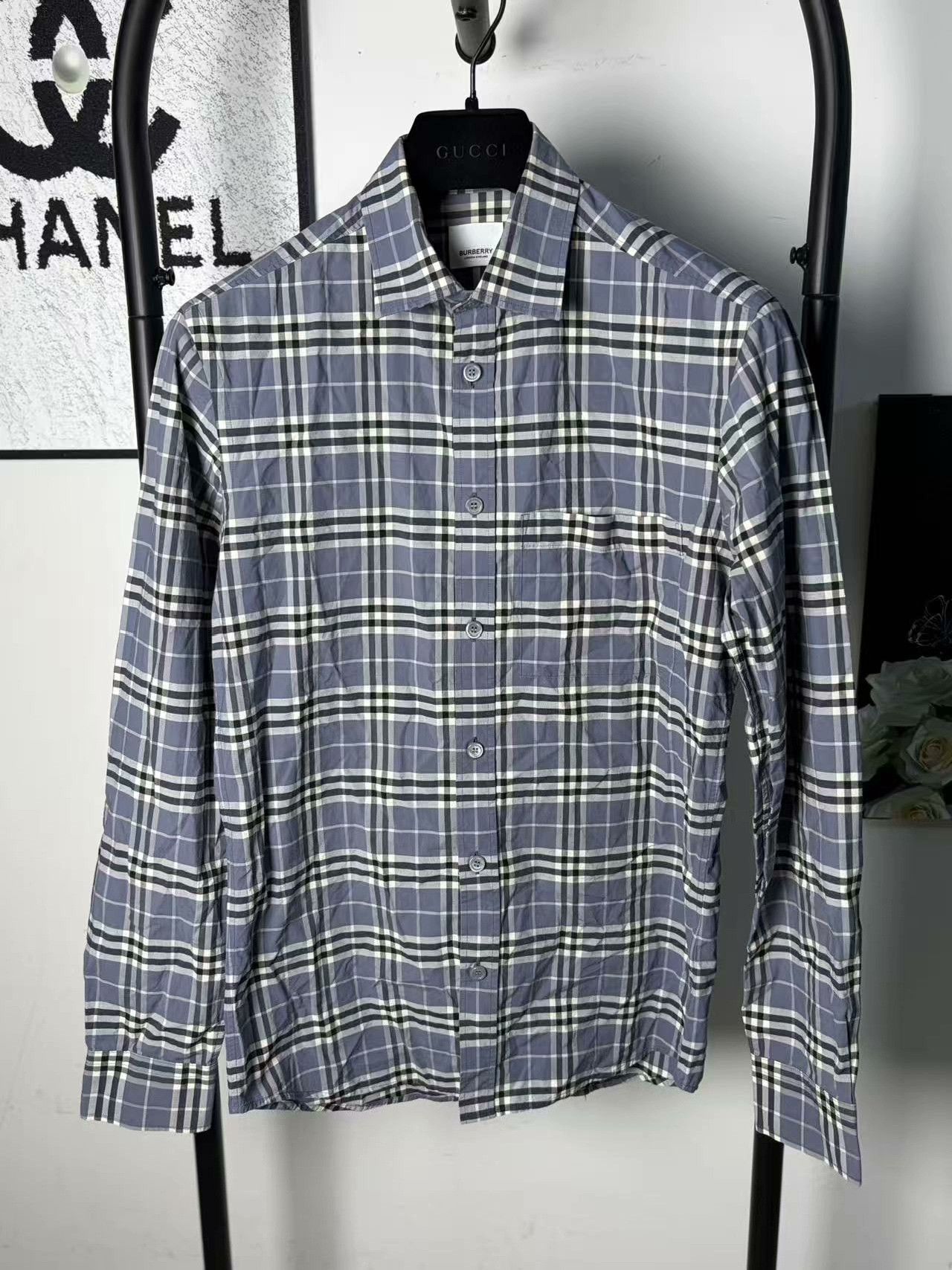 Burberry Burberry Plaid White Shirt xs Men Size US XS / EU 42 / 0 - 1 Thumbnail