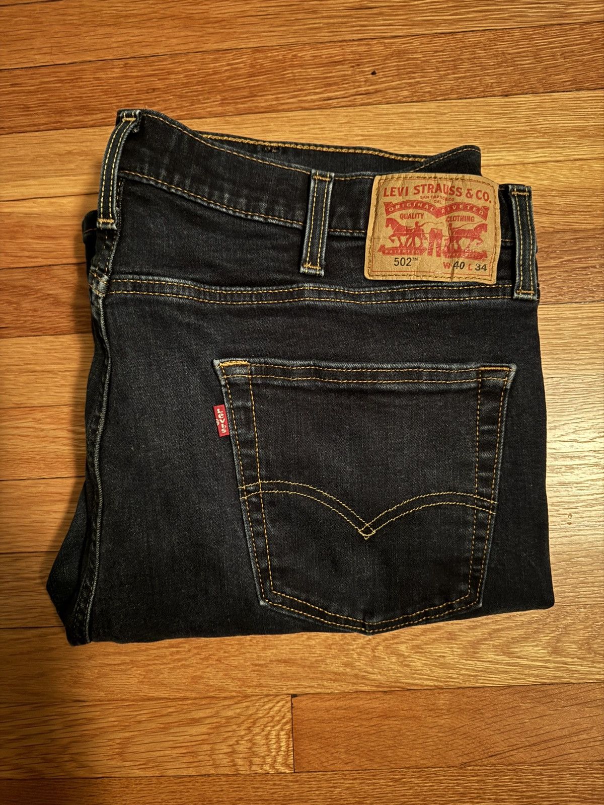 Levi's Levi’s 502 indigo 40x34 Size US 40 / EU 56 - 1 Thumbnail