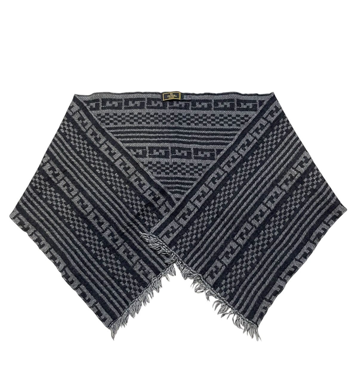 Fendi Fendi Monogram Muffler Scarf Size ONE SIZE - 1 Thumbnail