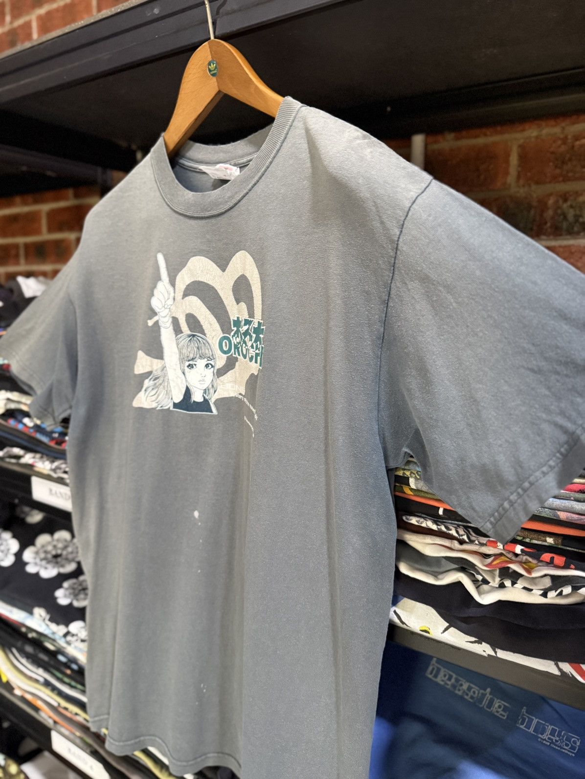 Anime × Vintage Thrashed Vintage Anime Orochi Bone The Mystery Sun Faded Tee Size US L / EU 52-54 / 3 - 7 Thumbnail