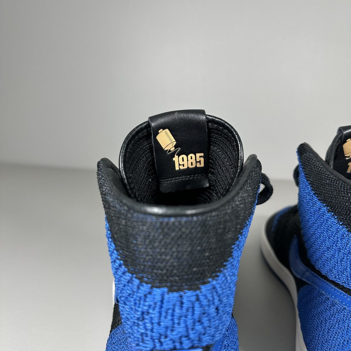 Nike Nike Air Jordan 1 Retro Hi Flyknit Black Game Royal Sneakers Size US 8 / EU 41 - 8 Thumbnail