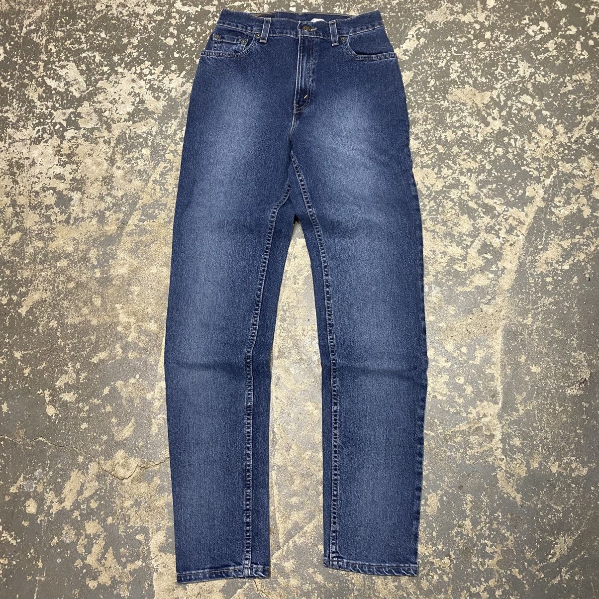Japanese Brand × Levi's × Vintage Vintage Levis 550 Blue Lyora Denim Jeans USA 90s Size US 26 / EU 42 - 4 Thumbnail