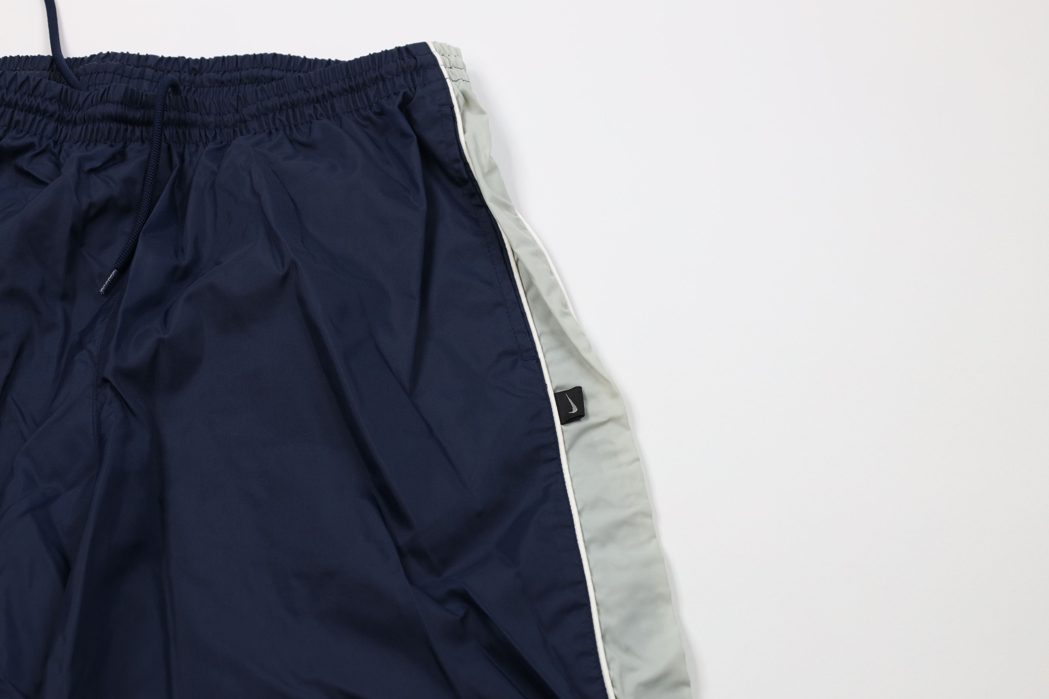 Nike Vintage Y2K Nike Mini Swoosh Wide Leg Windbreaker Pants Size US 34 / EU 50 - 5 Thumbnail
