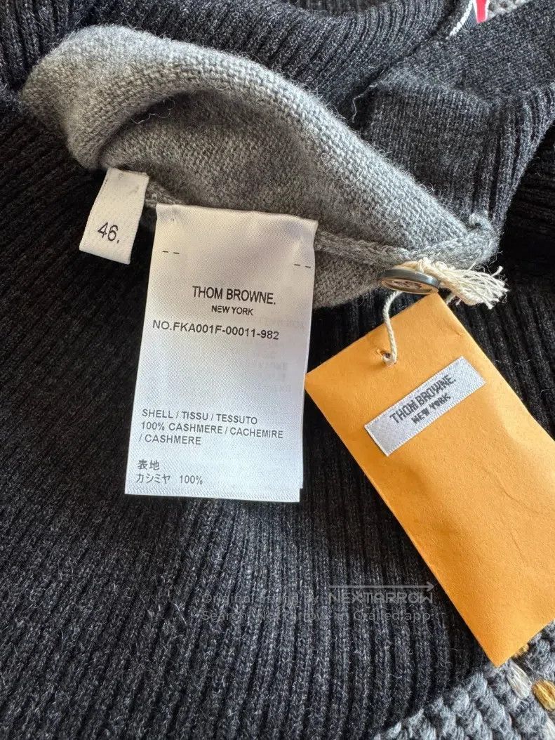 Thom Browne Thom Browne Pure Cashmere Sweater Size US S / EU 44-46 / 1 - 4 Thumbnail