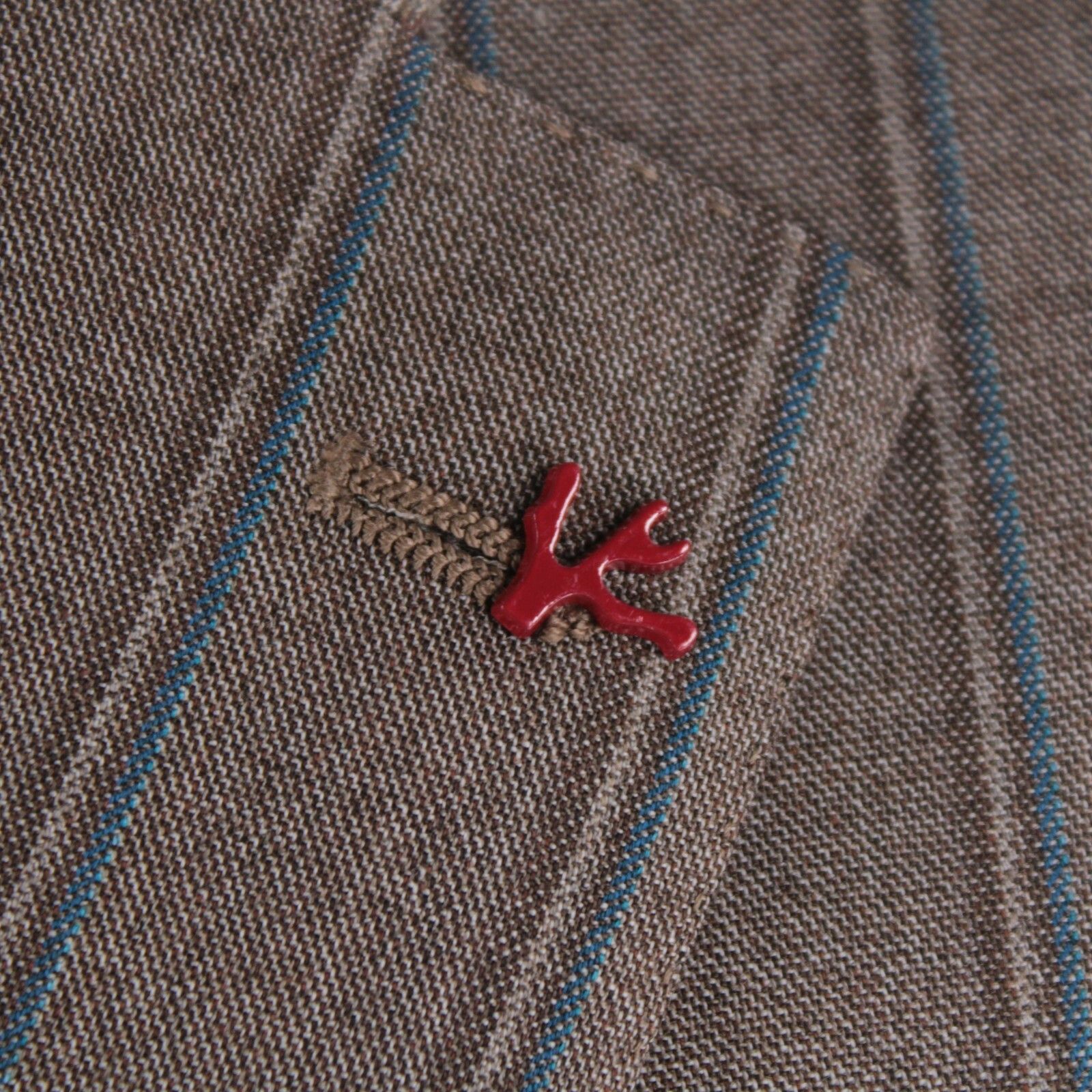 Isaia isaia Suit Size US 38 Regular in Brown Size 38R - 4 Thumbnail