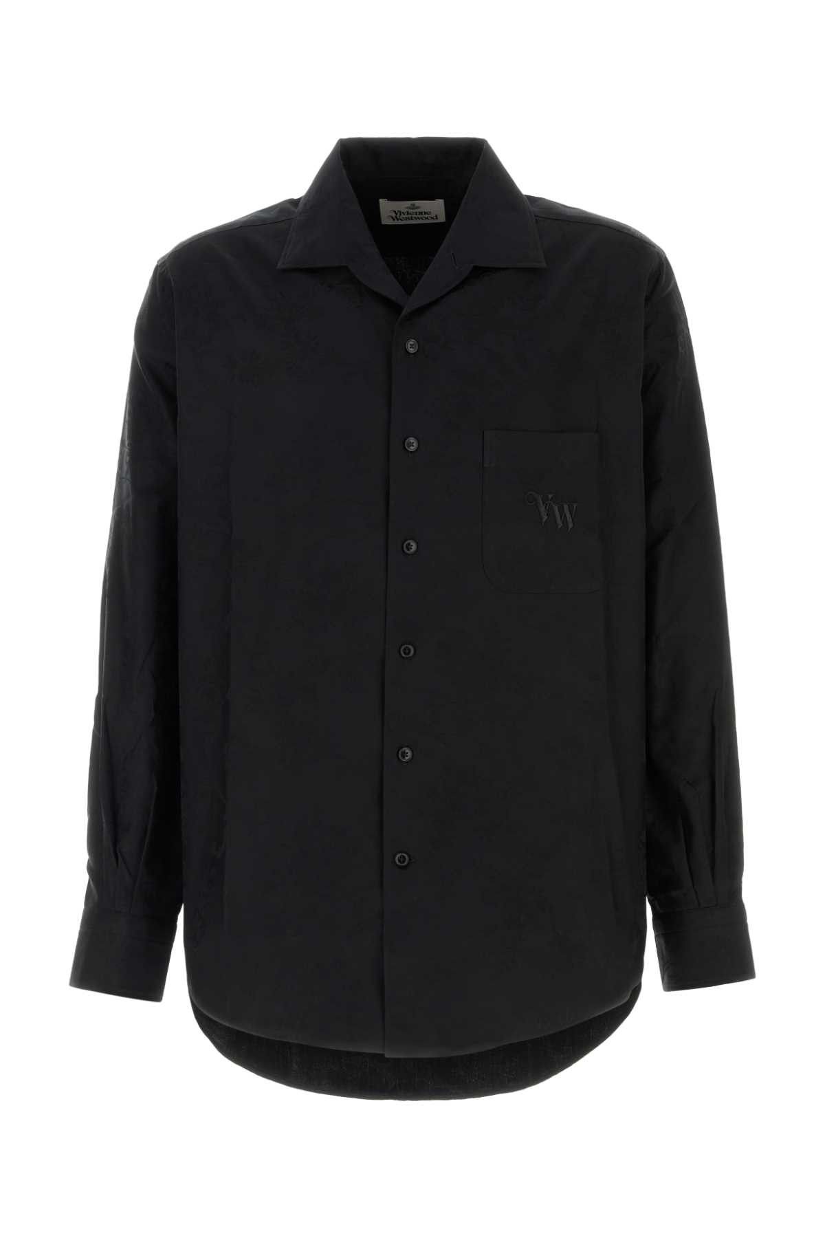 Vivienne Westwood Black Cotton Shirt Size US L / EU 52-54 / 3 - 1 Thumbnail
