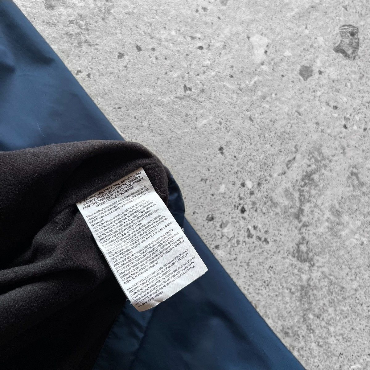 Designer × Vans Vans Mens Blue Turnstall Parka Jacket Big Print Snap Closure Size US S / EU 44-46 / 1 - 8 Thumbnail