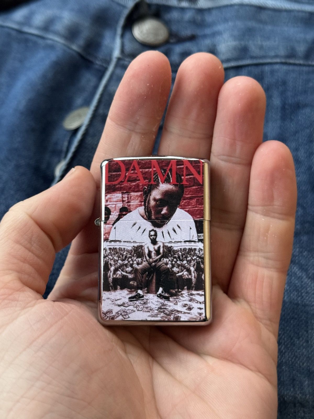 Rap Tees Damn album cigar lighter, work! Size ONE SIZE - 1 Thumbnail