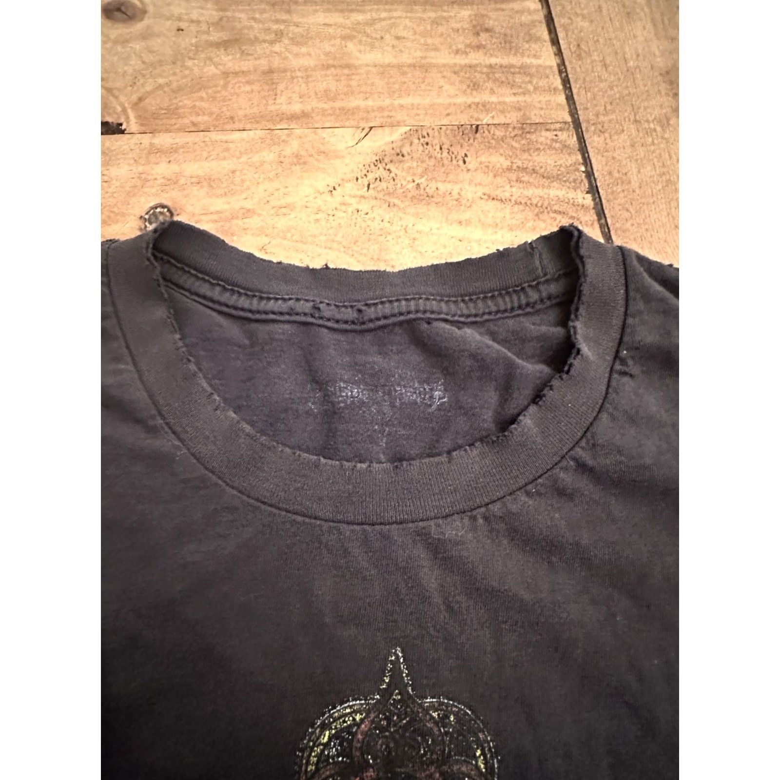 Disney VINTAGE? Disney Kingdom Hearts Short Sleeve Black T-Shirt L Mens Crew Neck Cotton Logo Graphic Print Size US L / EU 52-54 / 3 - 4 Thumbnail