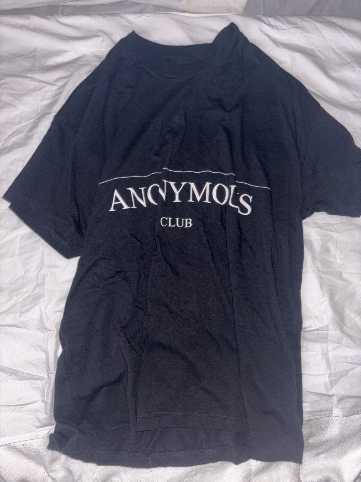 Hood By Air ANONYMOUS CLUB GENERIC BLACK PRINT TEE Size US L / EU 52-54 / 3 - 1 Thumbnail