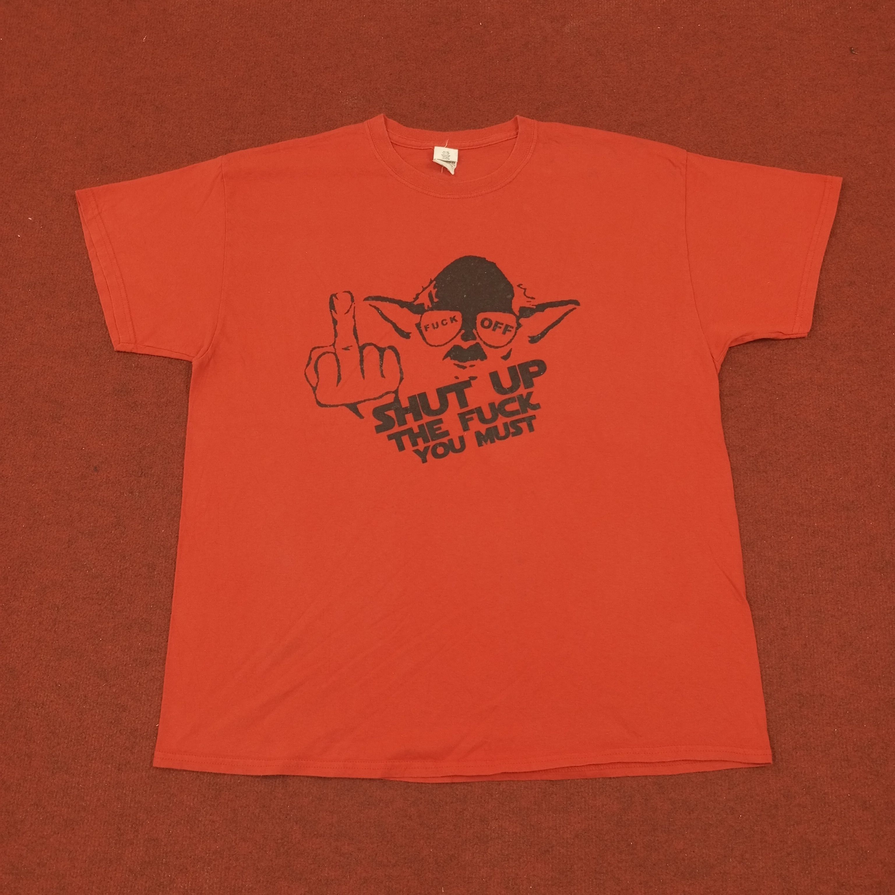 Vintage Shut Up Streetwear Style Tshirt Size US XL / EU 56 / 4 - 1 Thumbnail
