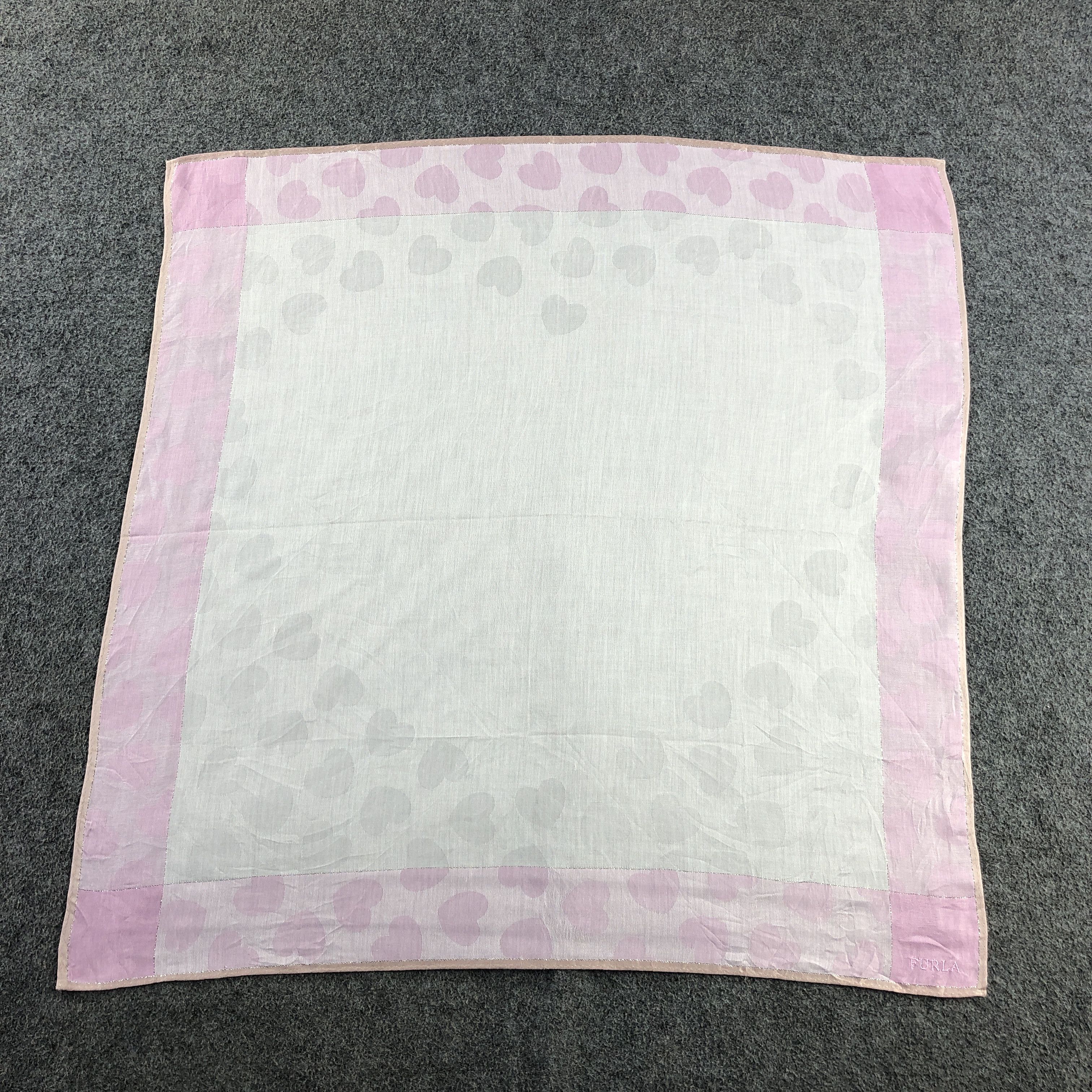 Furla × Vintage Furla Handkerchief Neckerchief Bandana H2684 Size ONE SIZE - 2 Thumbnail