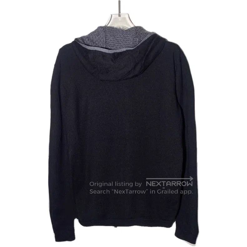 Fendi Fendi Black Lining Monogram Printed Wool Hooded Zip-Up Lon Size US S / EU 44-46 / 1 - 2 Thumbnail