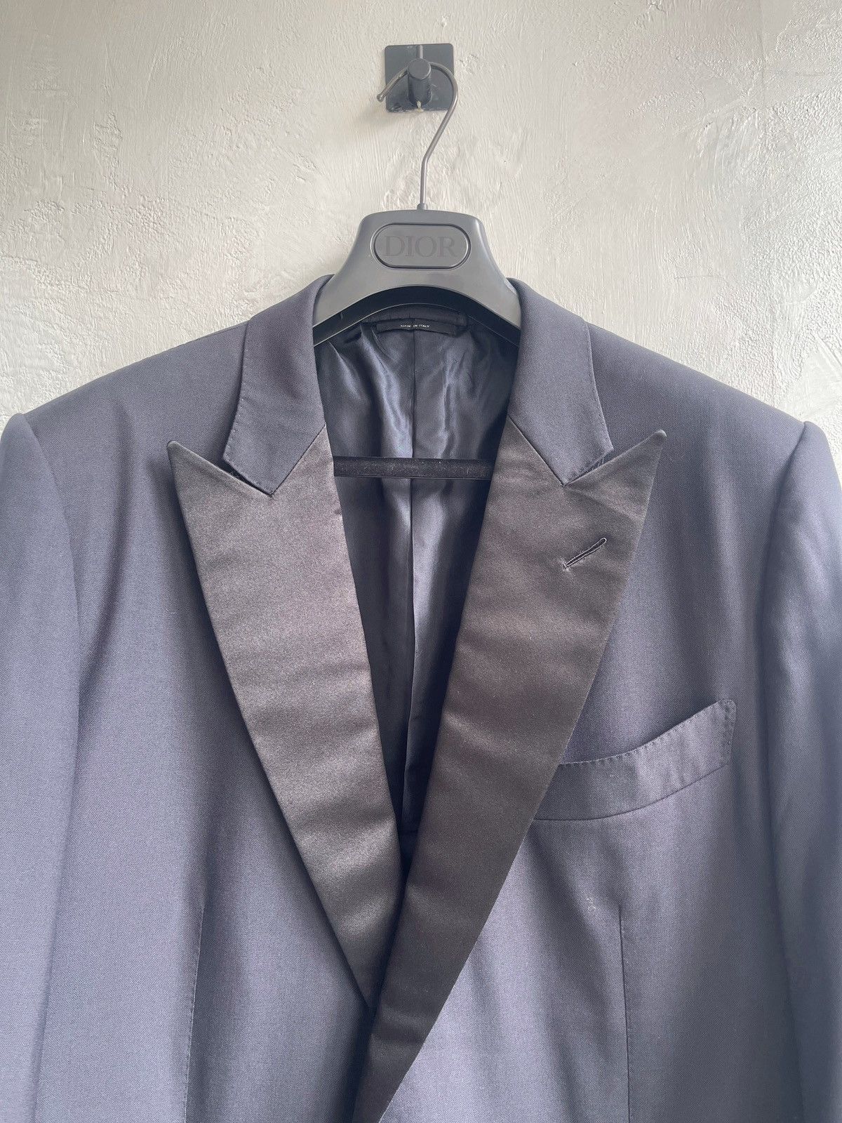 Tom Ford Tom Ford Classic Silk Tuxedo Blazer Size US L / EU 52-54 / 3 - 4 Thumbnail
