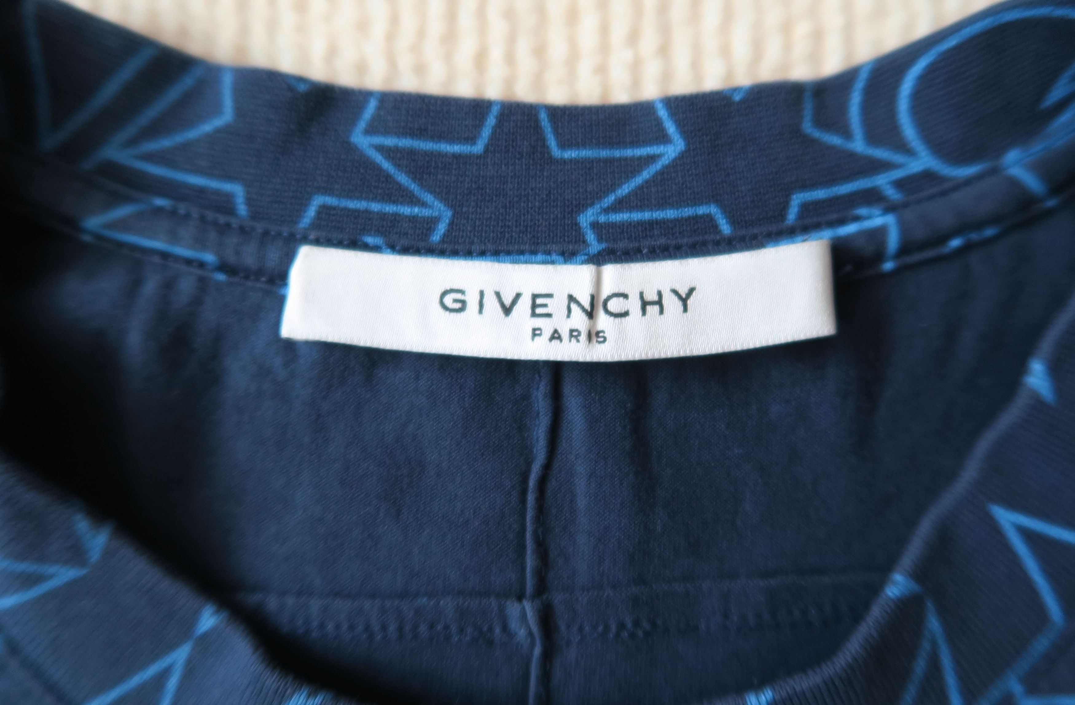 Givenchy Givenchy Star Print Lettering Oversized T-Shirt Size US M / EU 48-50 / 2 - 8 Thumbnail