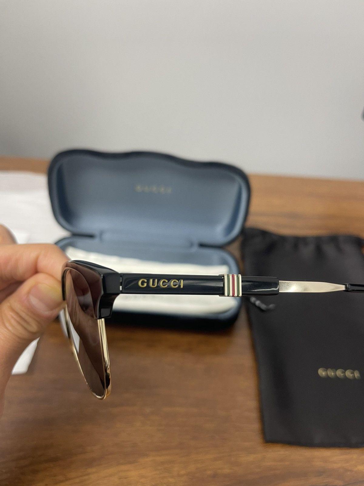 Gucci Gucci Sunglasses Size ONE SIZE - 2 Thumbnail