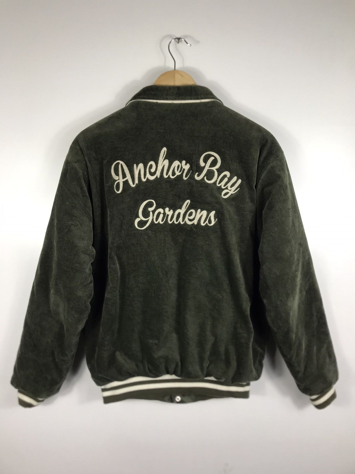 Vintage ⚡️Vintage Backers Corduroy Varsity Jacket Size US L / EU 52-54 / 3 - 1 Thumbnail