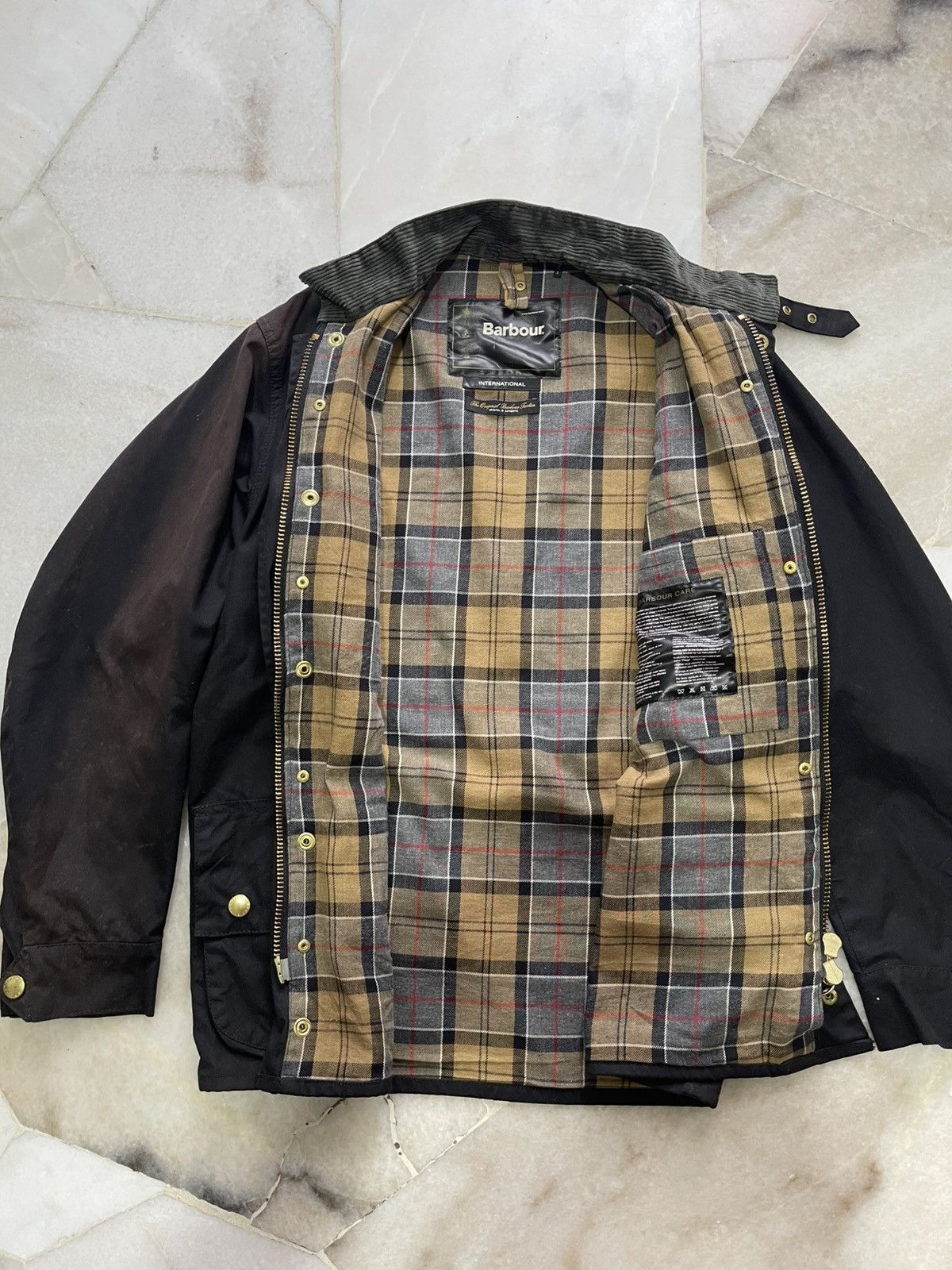 Barbour Barbour International Wax Multipocket Jacket Size US M / EU 48-50 / 2 - 7 Thumbnail