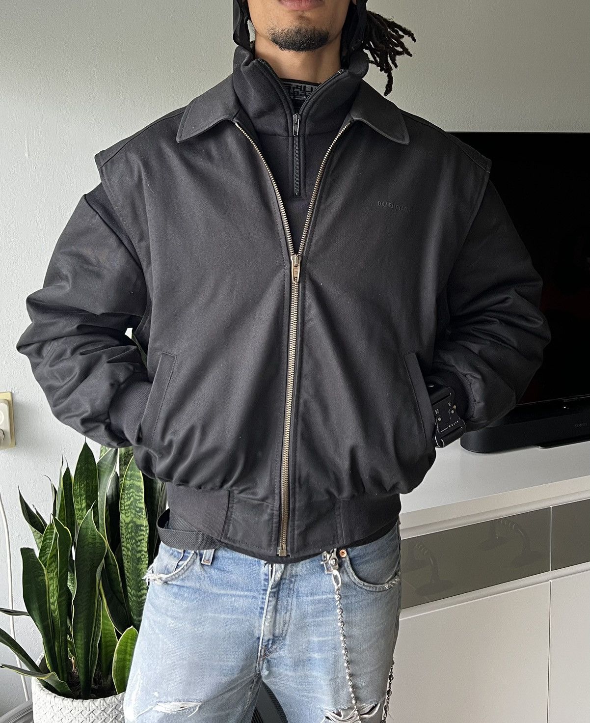 Balenciaga Balenciaga fw 19 twin set bomber ( demna era ) Size US L / EU 52-54 / 3 - 1 Thumbnail