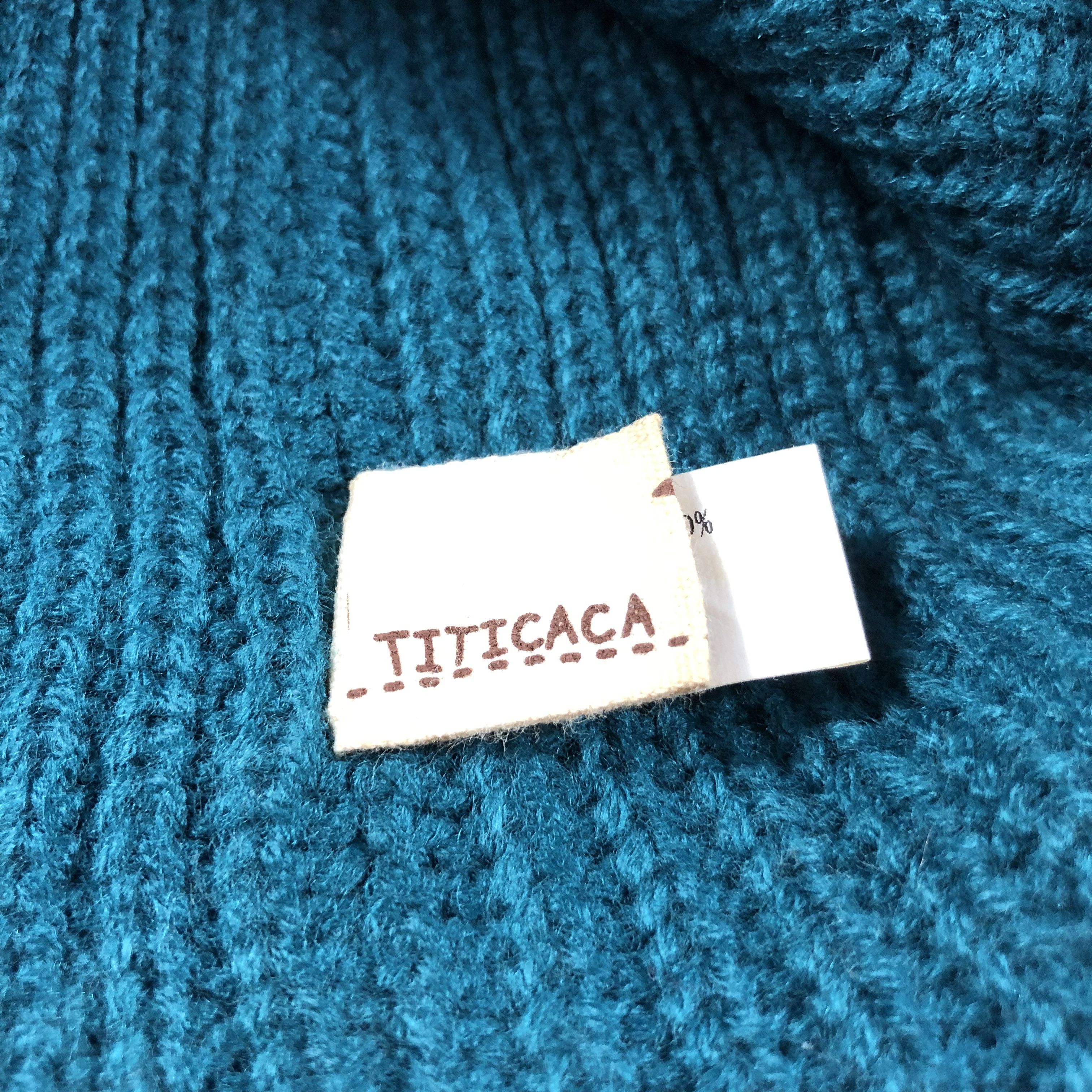 Vintage TITICACA Knit Beanie Snowcap Snow Hat B852 Size ONE SIZE - 5 Thumbnail