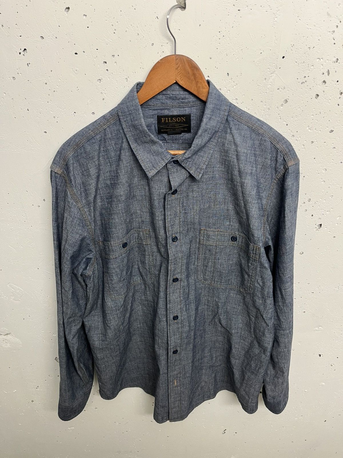 Filson Filson chambray shirt Size US L / EU 52-54 / 3 - 1 Thumbnail