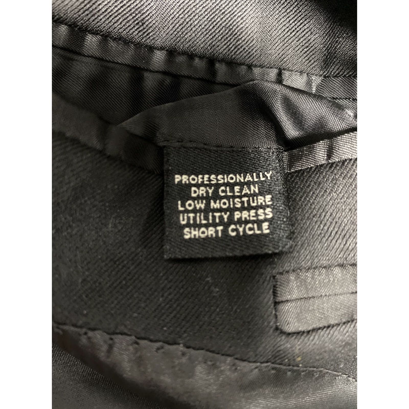 Jos. A. Bank Jos. A. Bank Black Wool Two Button 2B Signature Collection Blazer Jacket 43R Size 46R - 7 Thumbnail